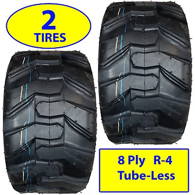 2) 18x8.50-10 18-850-10 18x850-10 Compact Garden Tractor TIRE R-4 BKT 8ply TLess • $268.98