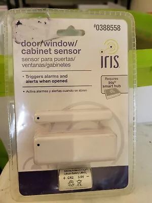 Lowe's IRIS Contact Sensor Zigbee (0388558) Battery Included • $7.99