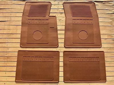 Fit For Chevy Monte Carlo Floor Mat Mats Rubber Brown Set Of4 LS SS CL 1970-88 • $149.99