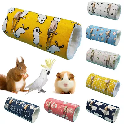 £3.19 • Buy Pet Bird Hamster Bed Hanging Cage Nest Ferret Rat Squirrel Hammock House Toy UK