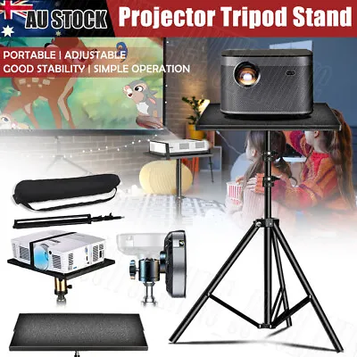$36.95 • Buy Projector Adjustable Tripod Stand Computer Laptop Stand Bracket Holder With Tray