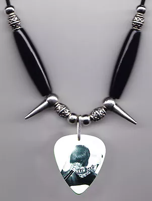 Pierce The Veil Vic Fuentes Photo Double-Sided Guitar Pick Necklace • $11.99