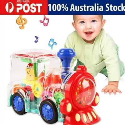 Toy For 1 2 3 Year Old Boy/Girl Baby Toy 6 To 12 Months Electric Train Toys AU • $27.28