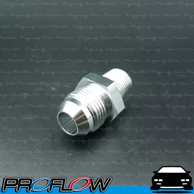 PROFLOW Male AN -8 (8AN) To 3/8  NPT Fitting Adapter Silver • $9.05