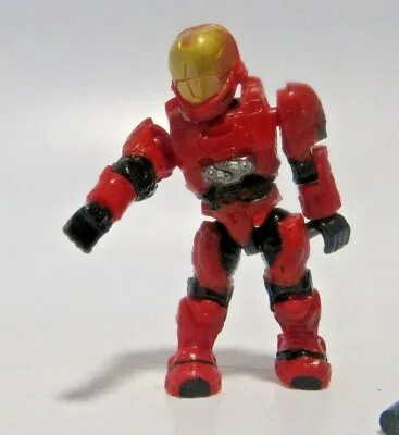 Halo Mega Bloks Red Spartan Eva Figure • £9.63