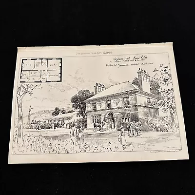 1903 Railway Hotel Lyme Regis Building News • £15