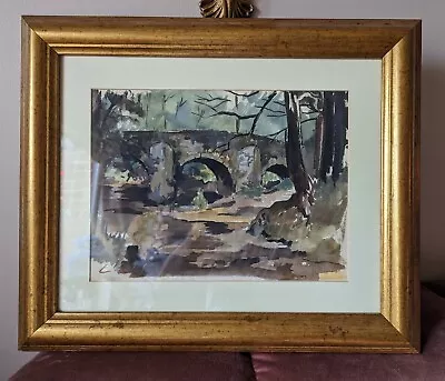 EDWARD SEAGO Signed ORIGINAL FRAMED WATERCOLOUR  • £1585