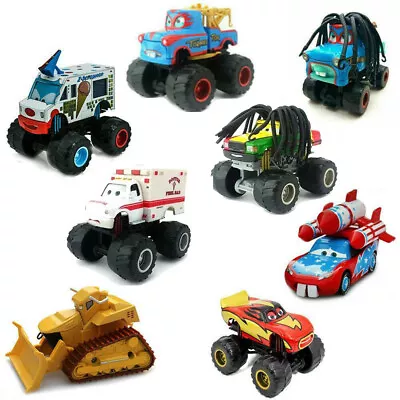 Cars Monster Truck Mater & McQueen Series Metal Toy Car 1:55 Loose Kids Vehicle • £12.99