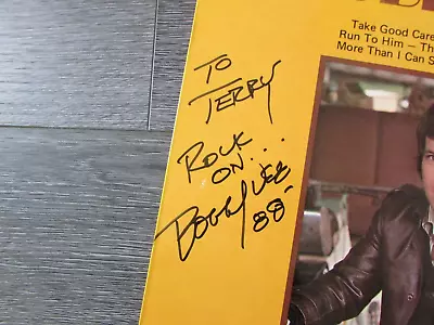 Bobby Vee Singer & Teen Idol Very Best Of Original Hand Signed 12 Inch LP Record • $22.40