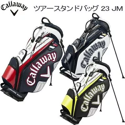 Callaway Golf Men's Stand Caddy Bag STN TOUR 23 JM 9 X 47 In 4.1kg 3 Color Japan • $322.05