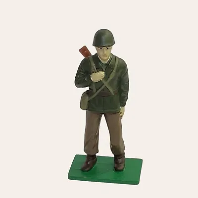 Blue Box WWII American Soldier 54mm  Metal Figure • £3.95