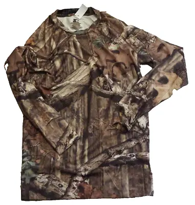 Starter Mossy Oak Break Up Infinity T-Shirt Mens Small Camouflage Long Sleeve • $10.99