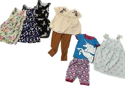 Girls Summer 9 Piece Clothes Bundle 2-3 Years Hatleys  Zara H&M Tu • £10.99