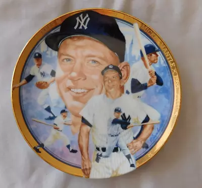 The Legendary Mickey Mantle New York Yankees Plate 1951-1968 • $5.95