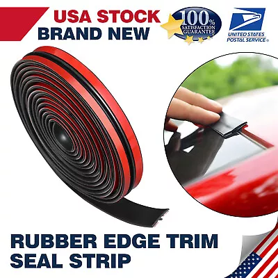20Feet Universal Car Weather Stripping Trim T Shape Sealing Strip Sunroof Seal • $15.39