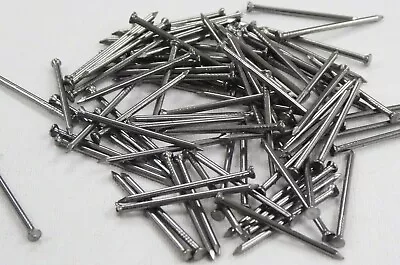 PANEL PINS HARDBOARD NAILS TACKS Sizes 20mm 25mm 30mm 40mm Bright Steel • £1.99