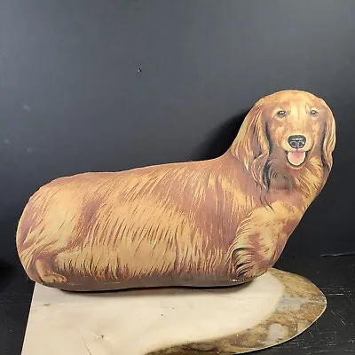 Sandy Reed Designs Dachshund Puppy Dog Pillow Door Stop Decor Complete Sewn • $5.06