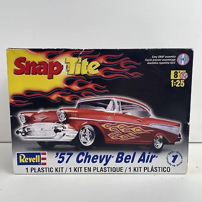 🔥Revell 1/25 ‘57 Chevy Bel Air Snap Tite Kit  #85-1931 NEW OPEN BOX🔥 • $28