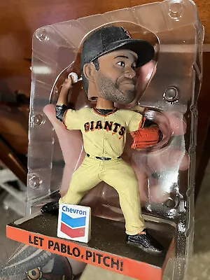 Pablo Sandoval Bobblehead 2019 San Francisco SF Giants Let Pablo Pitch! • $50