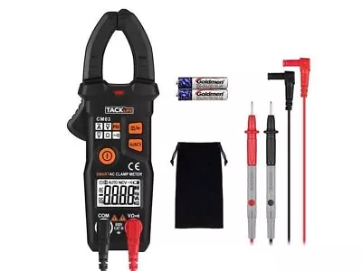 Tacklife CM03 Clamp Meter Auto-Ranging 6000 Counts NCV Electrical Tester AC Curr • $14.99