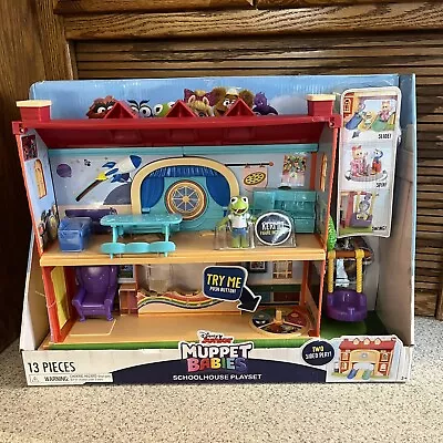 Disney Junior Muppet Babies Schoolhouse Playset New In Sealed Box • $29.99