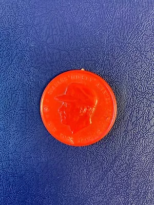 1955 Armour Hot Dog Baseball Coin - Mickey  Mantel  Mantle - Red Error - Rare! • $399.99