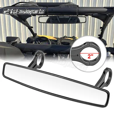 Rear View Center Mirror 2  Roll Bar For Honda Talon 1000R 1000X Can-Am Commander • $19.99