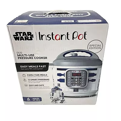 Star Wars Special Edition R2-D2 Stainless Steel Instant Pot Duo 6qt NEW • $199