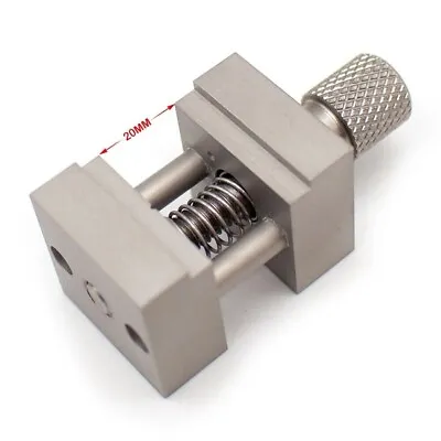 Mini Bench Vise Stainless Steel Precision 2-in-1 Small Bench Vise Hobby DIY New • $19.60