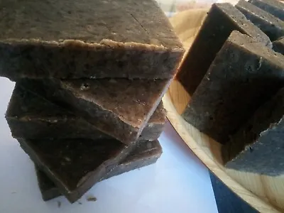 £4 • Buy African Black Soap Bar Face Body Shea Butter For Acne, Eczema & Anti-Ageing 100g