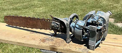 Vintage Used TITAN Chainsaw With Bar & Chain - For Parts Repair  (kk) • $285