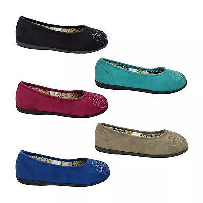 Panda Emaria Ladies Slippers Low Cut Slip On Wider Fit Soft Upper And Insole  • $39.95