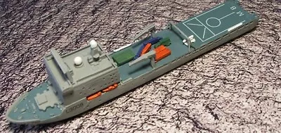 RFA MOUNTS BAY. Logistics Ship. Metal 1250 Scale Waterline With Deck Cargo • £44.95
