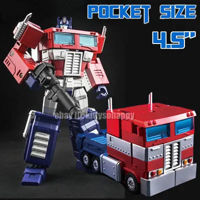 Kids Toy Pocket Size MP10 Deformable Truck Robot Prime Commander Figure Model • $16.14