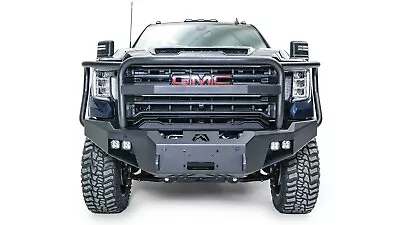 Fab Fours New Premium Winch Full Guard Front Bumper For 2020 GMC HD 2500 / 3500 • $3099.99