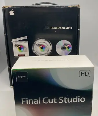 $94.80 • Buy Apple Final Cut Studio Retail Mb642z/a & Mb643z/a