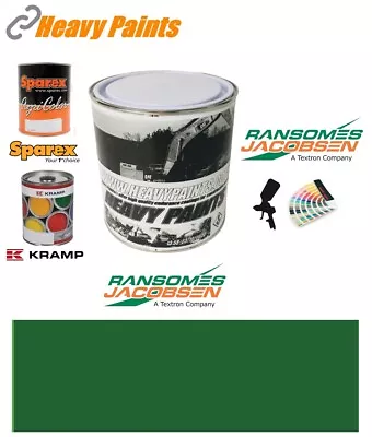 Ransomes Lawn Mower Green Enamel Paint 1 Litre Tin • £35