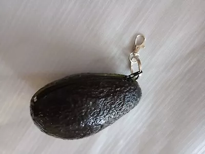 Organic Coin Purse Realistic Fruits With Key Chain Avocado Mango Onion Apple  • $9.96