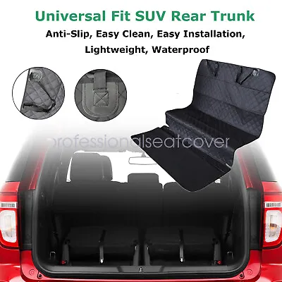 SUV Rear Trunk Cargo Liner Fits Dogs Floor Seat Mat Waterproof Cover Universal • $22.15