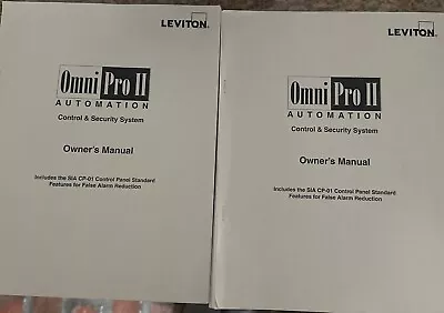 Leviton-Hai Omni II Owner's Manual • $18