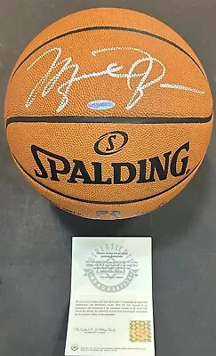 Michael Jordan Signed Spalding Nba Game Basketball Auto Bulls Fanatics UDA COA • $6799.99