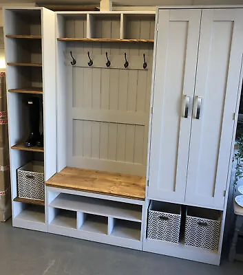 £2530 • Buy Hall Storage Flexi Store,mud Or Boot Room Store /Bench,furniture Kent Showroom