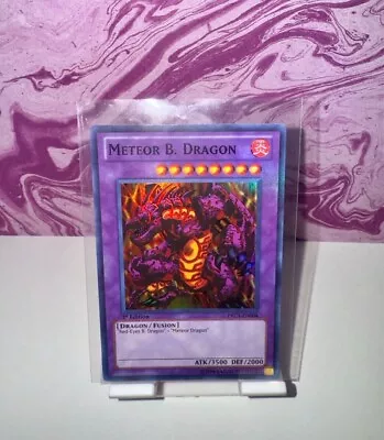 Meteor B. Dragon Super Rare 1st Edition Yugioh Card PRC1-EN004 Near Mint + BONUS • $4.98