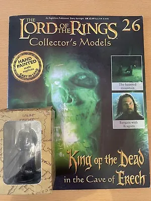 Lord Of The Rings Collector's Models Issue 26 King Of The Dead Eaglemoss Figure • £3.95