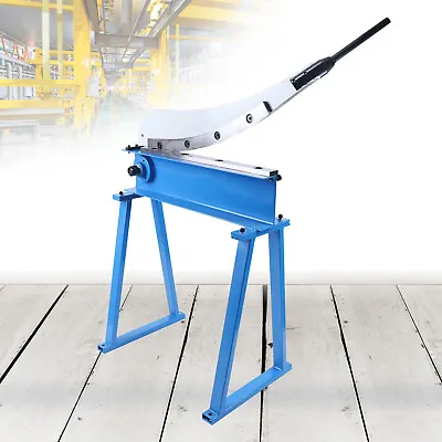 500mm Sheet Metal Guillotine Shear 16 Gauge 1.5mm Plate Cutter W/ Stand 20'' Bed • £195