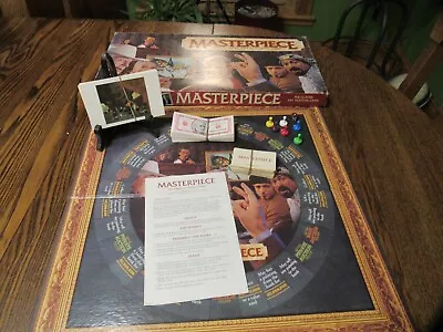 Vintage 1996 Parker Brothers MASTERPIECE The Classic Art Auction Board Game  • $15