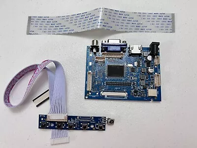 $39.99 • Buy Controller Driver Board P08-2AV-1VGA-1HDMI-TTL-LVDS-AUDIO-AOC-V1.2