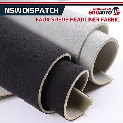 Foam Faux Suede Roof Lining Headliner Fabric Renew Replace Saggy Auto Upholstery • $32.44