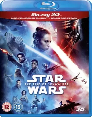 Star Wars IX: The Rise Of Skywalker Blu-ray / 3D Edition With 2D Edition RB New • $49.95