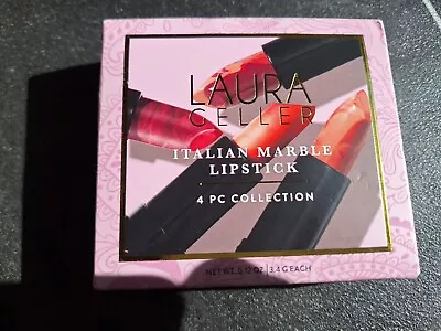 Laura Geller Italian Marble Lipstick X 4 In Box QVC • £30
